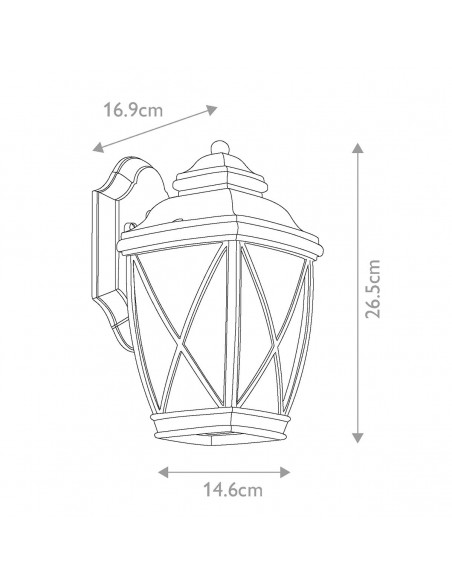 væglampe udendørslamper gammel stil klassiske udendørs lamper