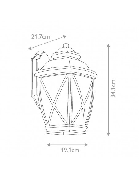 væglampe udendørslamper gammel stil klassiske udendørs lamper