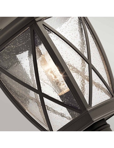 Bedlampe led udendørslamper gammel stil klassiske sokkellamper halvmur
