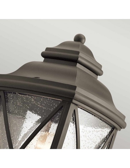 Bedlampe led udendørslamper gammel stil klassiske sokkellamper halvmur