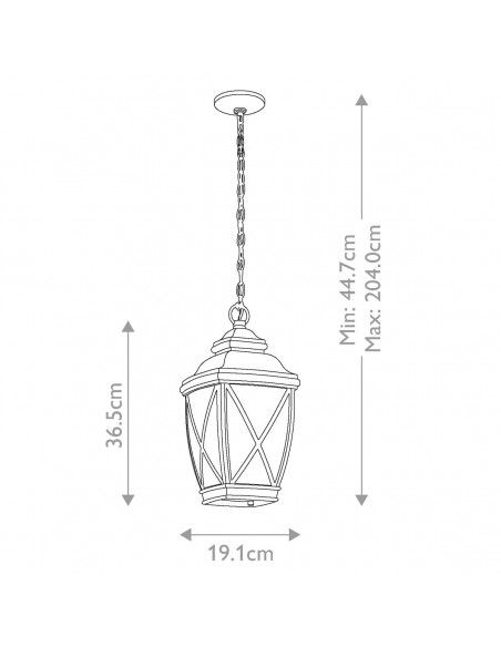 loftlampe udendørslamper gammel stil klassiske lanterne loftlanterne
