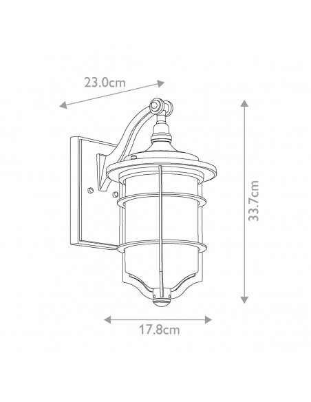 væglampe udendørslamper gammel stil klassiske udendørs lamper