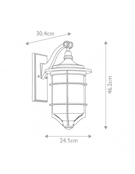 væglampe udendørslamper gammel stil klassiske udendørs lamper