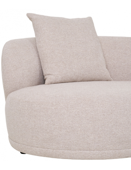 sofa med chaiselong chaiselongsofa højrevendt stof beige natur