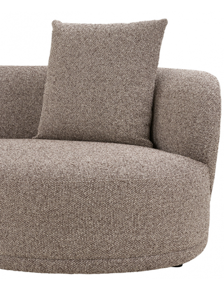 sofa med chaiselong chaiselongsofa venstrevendt stof brun