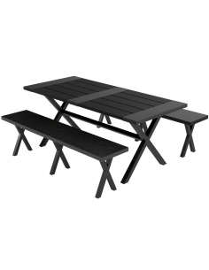 bord bænkesæt havemøbler havebænke udendørsmøbler