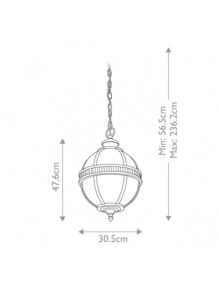 loftlampe udendørslamper gammel stil klassiske lanterne loftlanterne