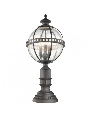 Bedlampe led udendørslamper gammel stil klassiske sokkellamper halvmur