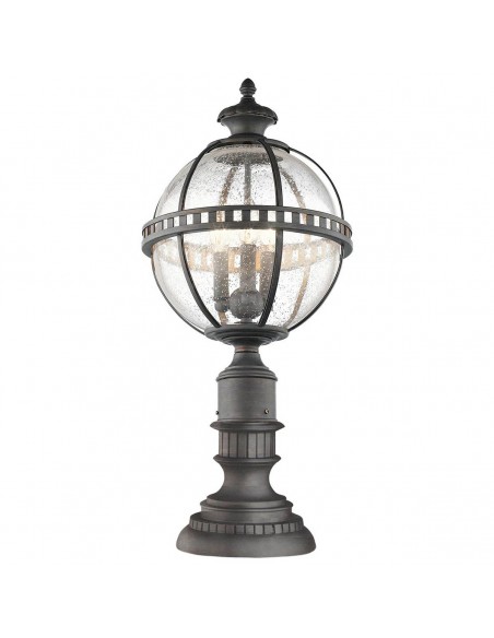 Bedlampe led udendørslamper gammel stil klassiske sokkellamper halvmur