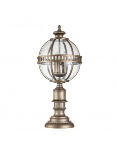 Bedlampe led udendørslamper gammel stil klassiske sokkellamper halvmur 2