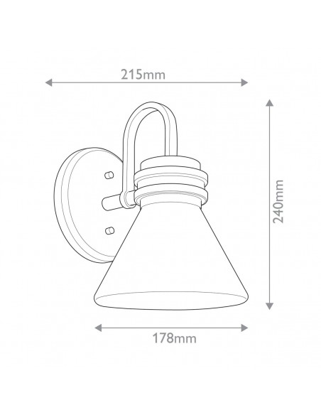 badeværelseslampe væg led messing moderne design spejl