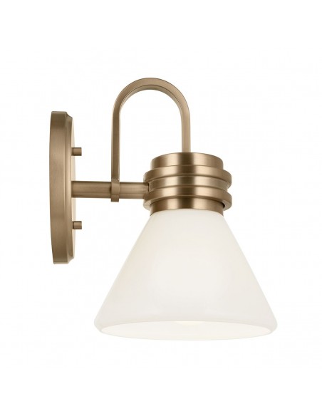 badeværelseslampe væg led messing moderne design spejl