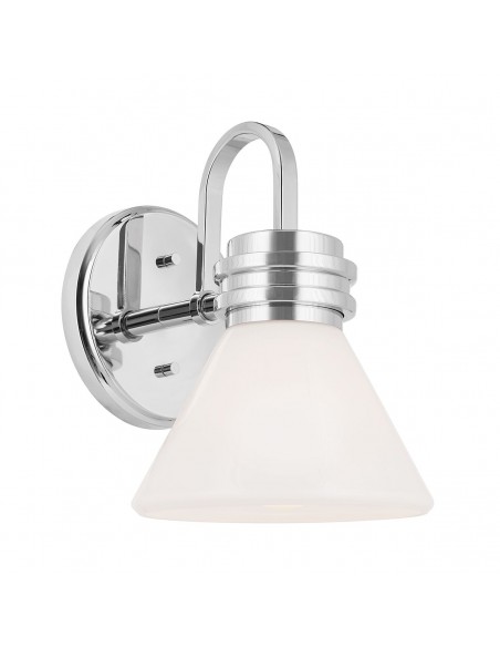 badeværelseslampe væg led krom moderne design spejl