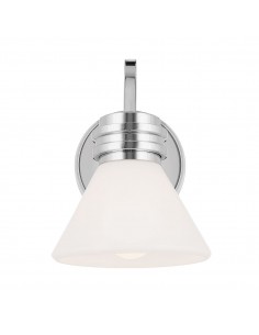badeværelseslampe væg led krom moderne design spejl 2