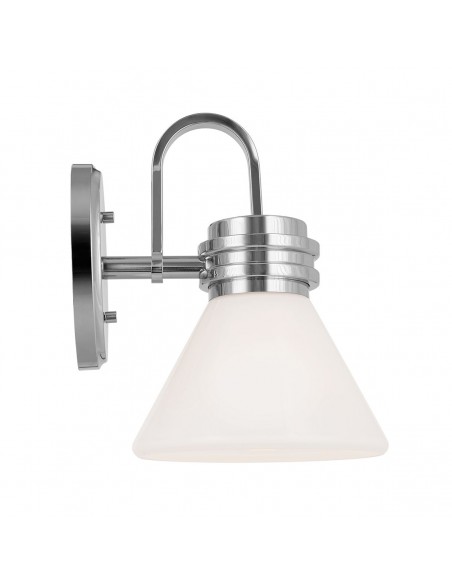 badeværelseslampe væg led krom moderne design spejl