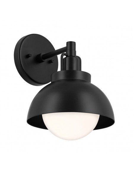 væglampe loftlampe moderne design sort
