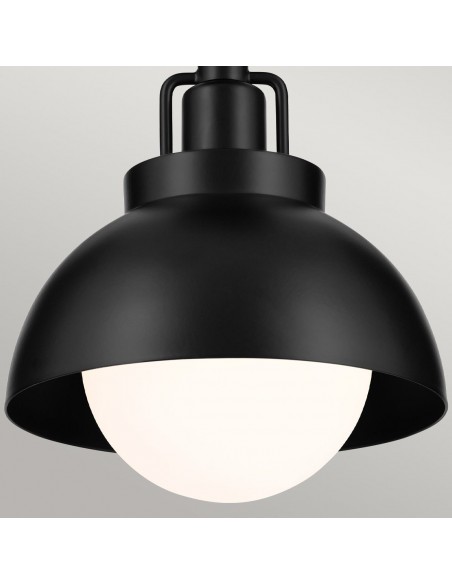 væglampe loftlampe moderne design sort