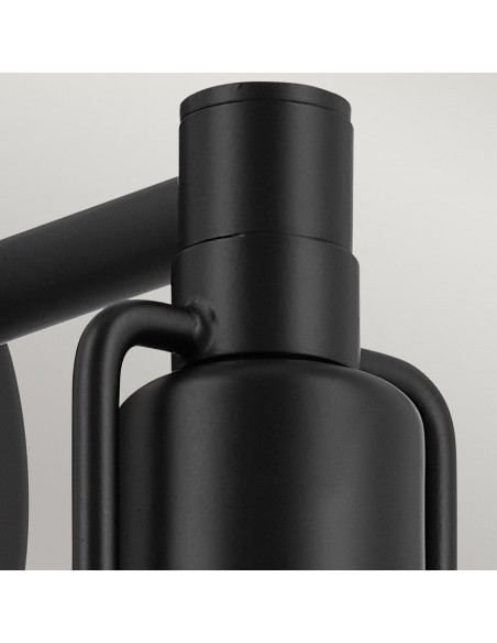væglampe loftlampe moderne design sort