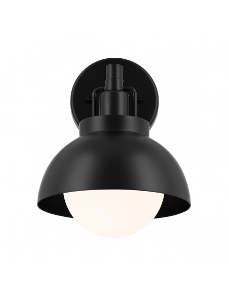 væglampe loftlampe moderne design sort