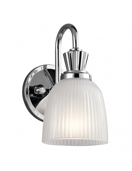 badeværelseslampe væg led krom moderne design spejl