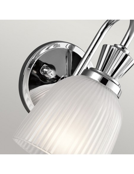 badeværelseslampe væg led krom moderne design spejl