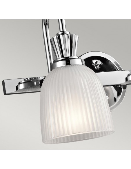 badeværelseslampe væg led krom moderne design spejl