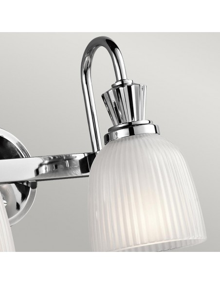 badeværelseslampe væg led krom moderne design spejl