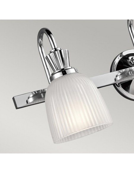 badeværelseslampe væg led krom moderne design spejl