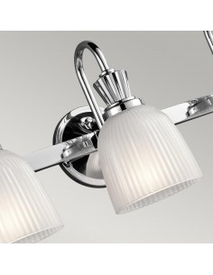 badeværelseslampe væg led krom moderne design spejl 2