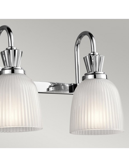 badeværelseslampe væg led krom moderne design spejl