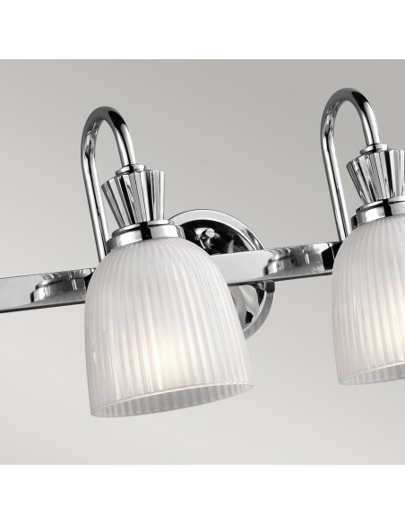 badeværelseslampe væg led krom moderne design spejl
