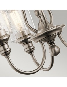 moderne design lysekrone sort 2