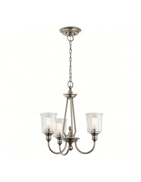 moderne design lysekrone sort