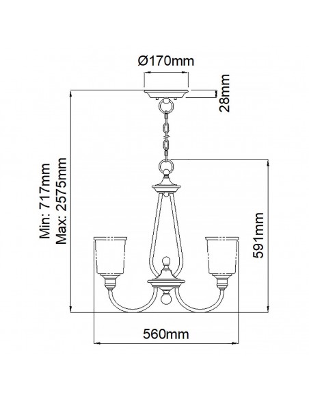 moderne design lysekrone messing