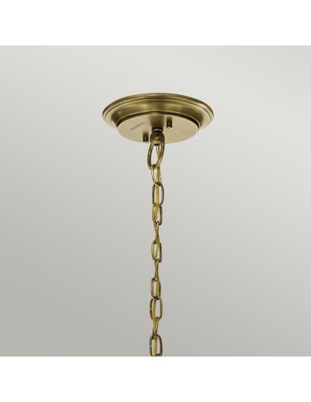 moderne design lysekrone messing