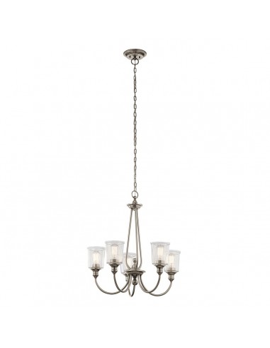 moderne design lysekrone sort