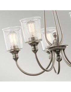 moderne design lysekrone sort 2