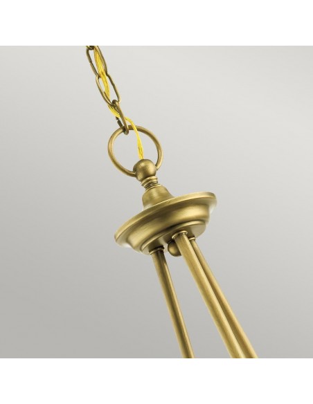 moderne design lysekrone messing