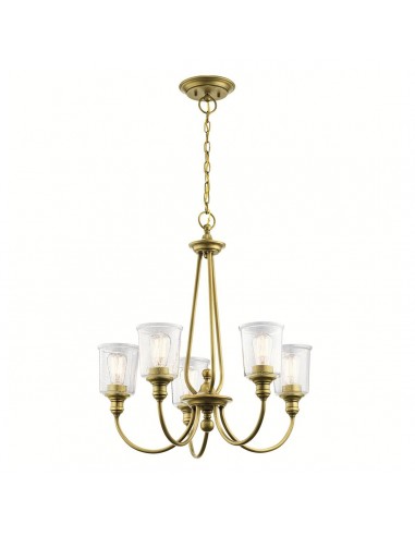 moderne design lysekrone messing