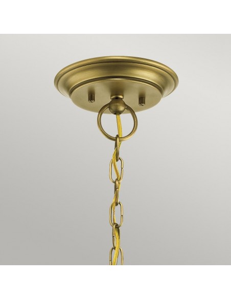 moderne design lysekrone messing