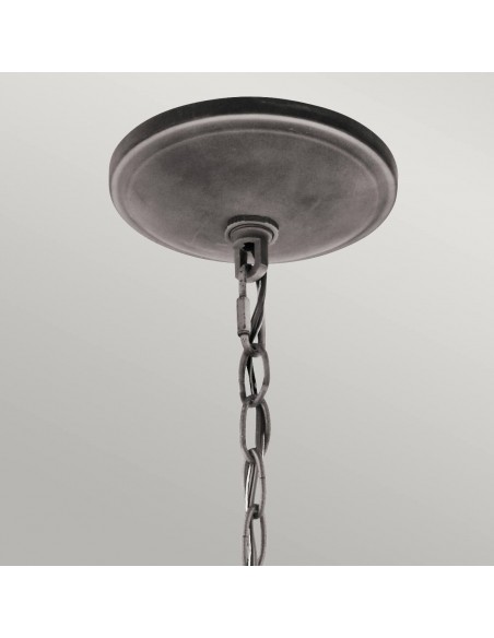 rustik design lysekrone