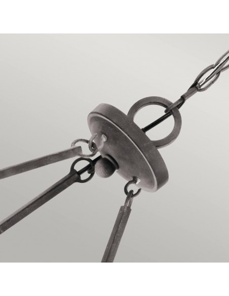 rustik design lysekrone