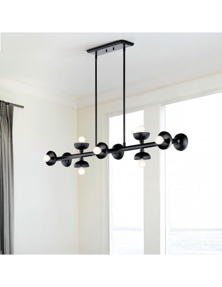 moderne sort design langbordspendel