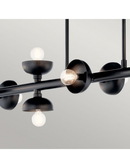 moderne sort design langbordspendel