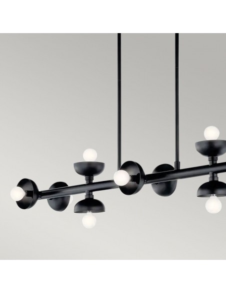 moderne sort design langbordspendel