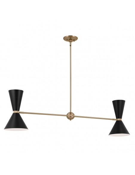 moderne sort design langbordspendel