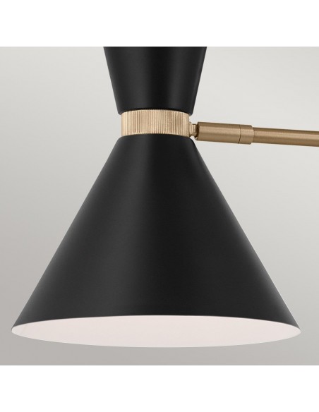 moderne sort design langbordspendel