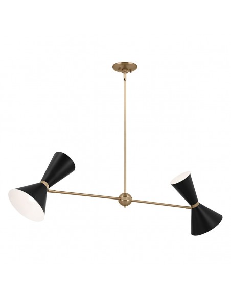 moderne sort design langbordspendel