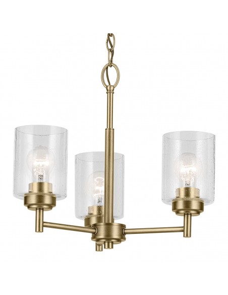 moderne design lysekrone messing