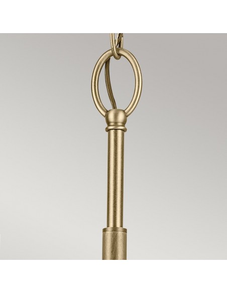 moderne design lysekrone messing